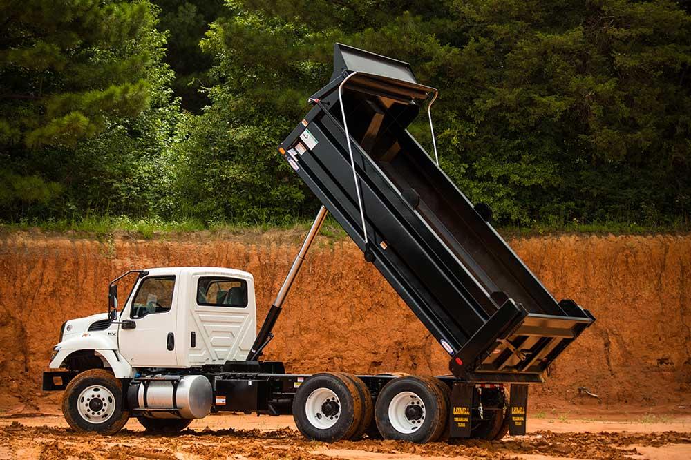 how to get loads for dump truck