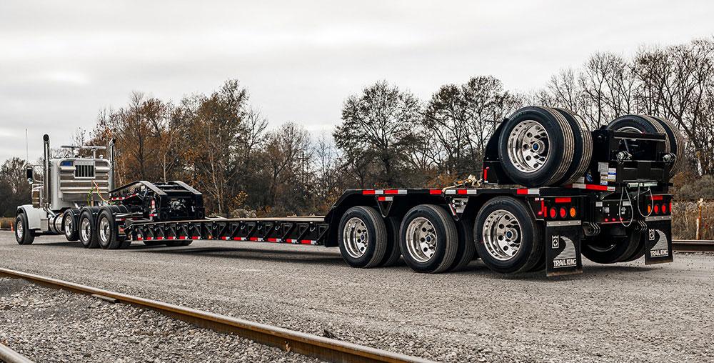 lowboy trailer